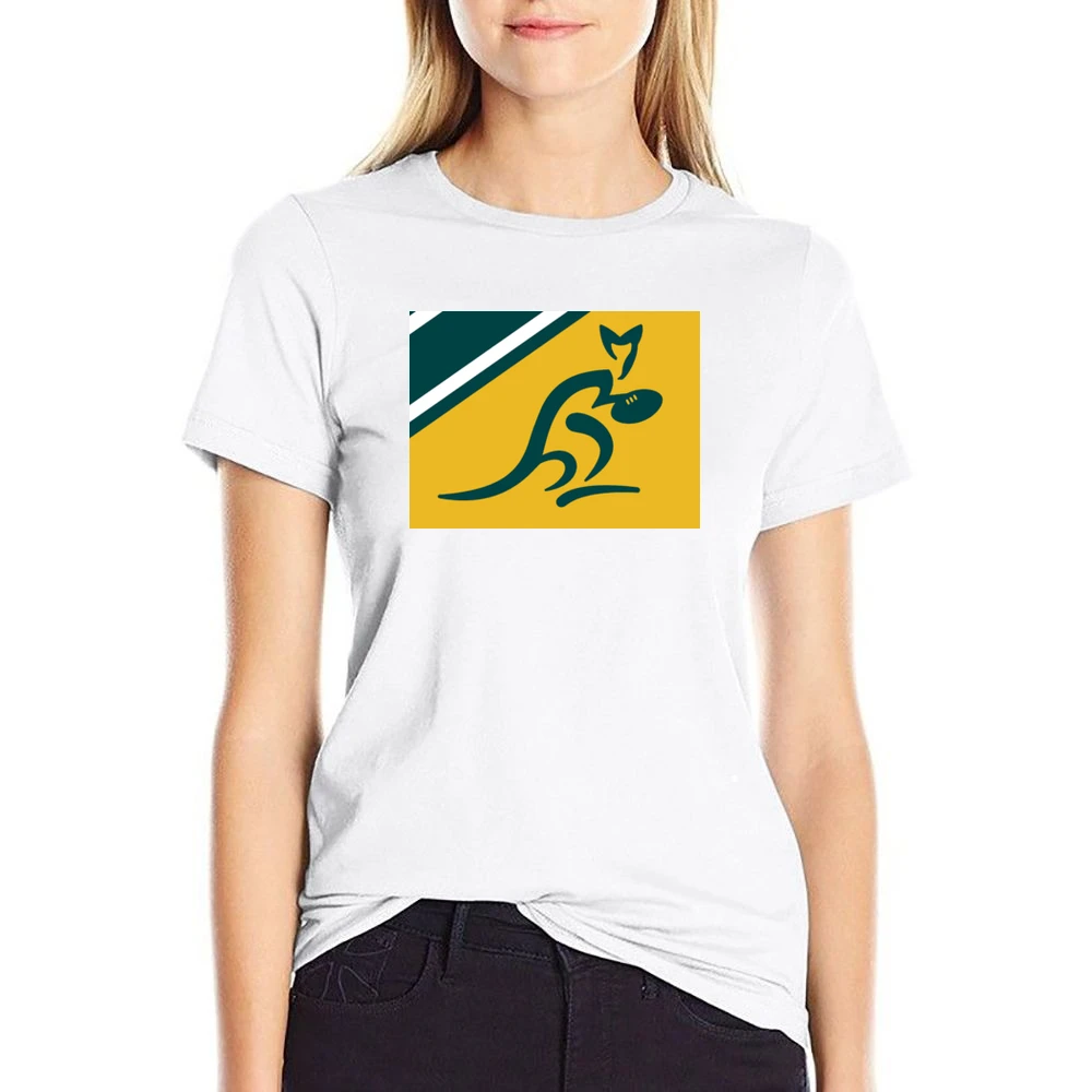 Australia Rugby US Size Women Ladies T-shirt