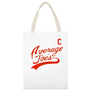 Average Joes Gym Captain Funny Dodgeball Movie White Canvas Tote Shopping Bag