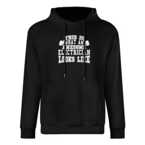 Awesome Electrician Tshirt Construction Humor European Size Men Hoodie