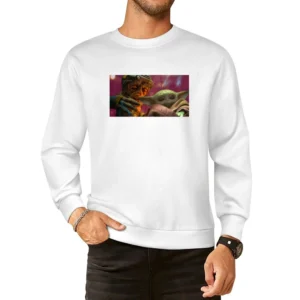 Baby Yoda And Babu Frik Star Wars Fan European Size Pullover Sweater
