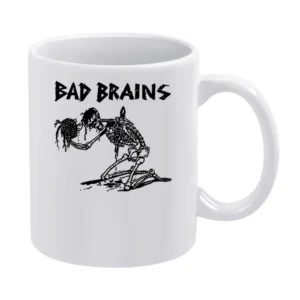Bad Brains Punk Rock Retro White Mug