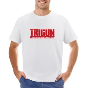 Bad Land Rumble Trigun Asian Size Men T-Shirt