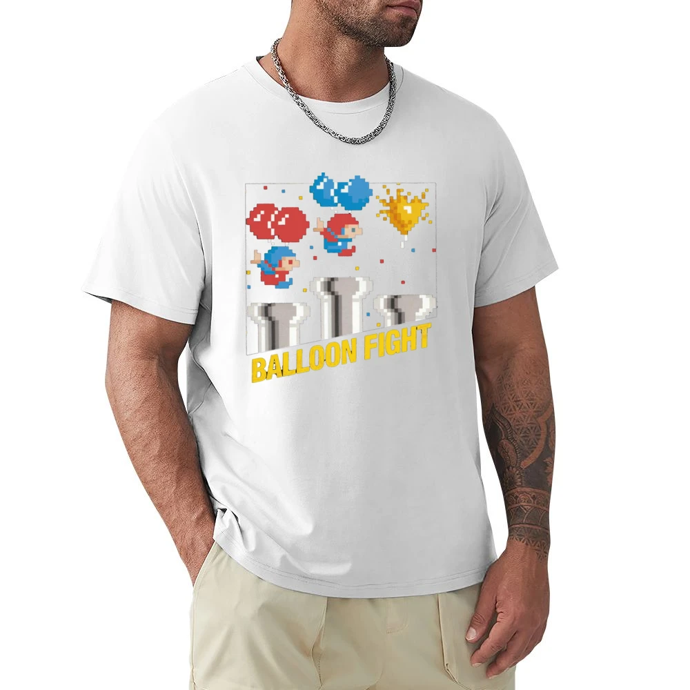 Balloon Fight Video Game Retro 80s Premium Men T-shirt
