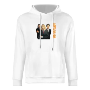 Band nirvana kurt cobain krist novoselic dave grohl European Size Men Hoodie
