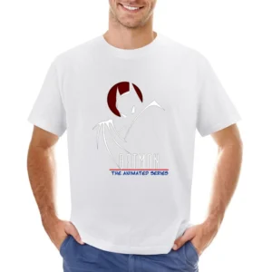 Batman Animated Series Asian Size Men T-Shirt