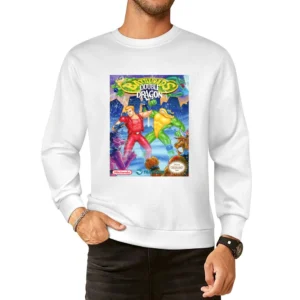 Battletoads Double Dragon Nes Nintendo Old School Retro Video Game Fan European Size Pullover Sweater