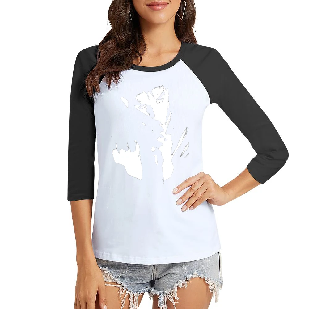 Bauhaus Rock Band Women Ladies 3-4 Sleeve T-Shirt