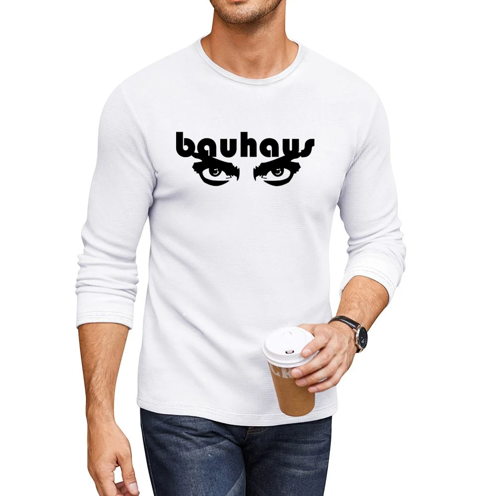 Bauhaus eyes Band Rock Men CrewNeck Long Sleeve T-Shirt