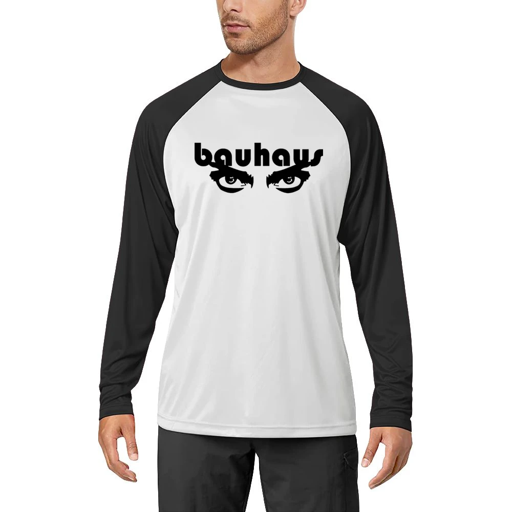 Bauhaus eyes Band Rock Men Long Sleeve T-Shirt