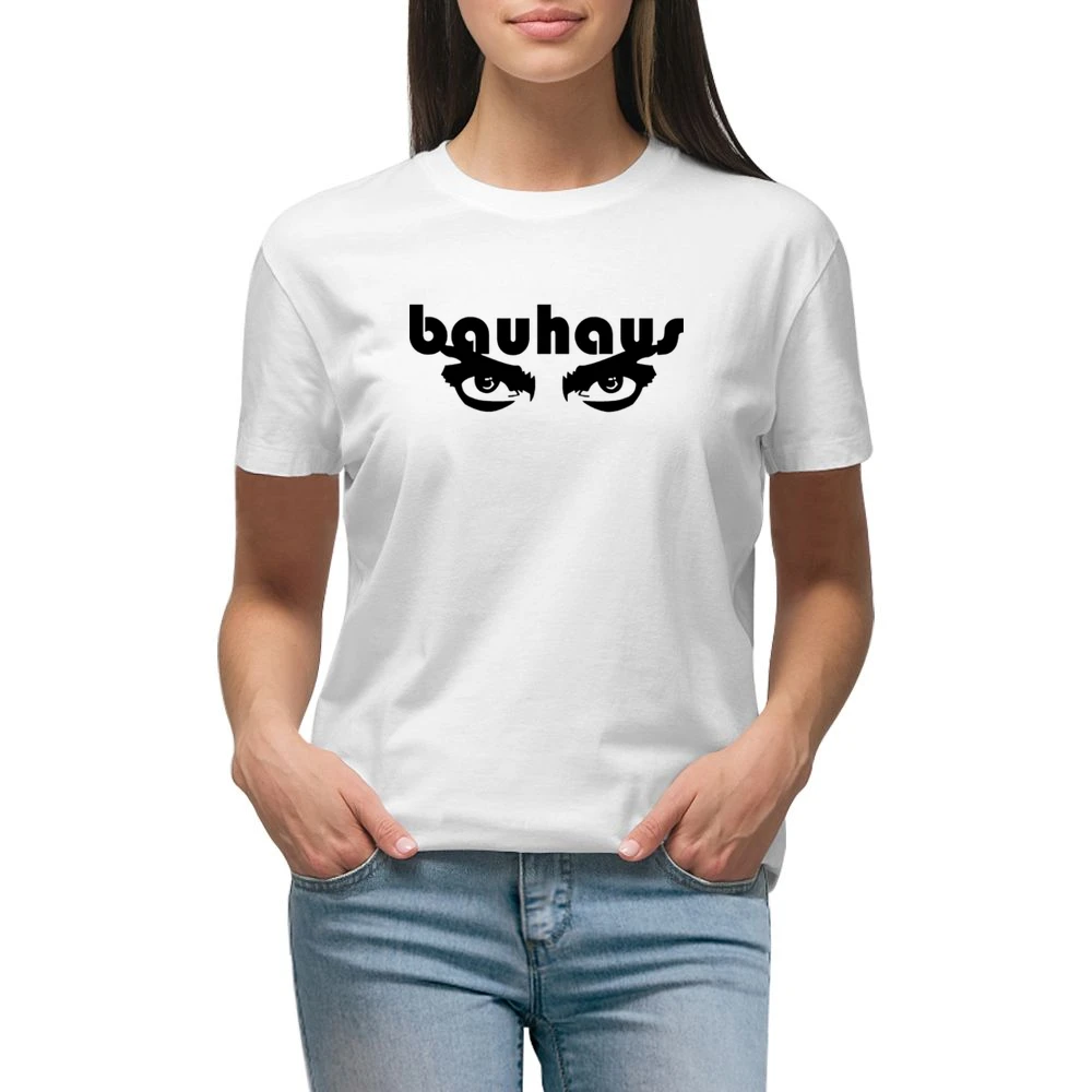 Bauhaus eyes Band Rock Premium Women Ladies T-shirt