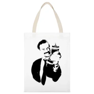 Begbie Trainspotting Movies White Canvas Tote Shopping Bag