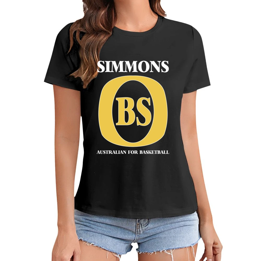 Ben Simmons Fosters Australian Beer Philadelphia Basketball Parody Spo Asian Size Women Ladies T-shirt