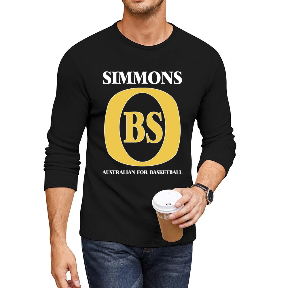 Ben Simmons Fosters Australian Beer Philadelphia Basketball Parody Spo Men CrewNeck Long Sleeve T-Shirt