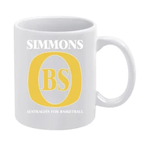 Ben Simmons Fosters Australian Beer Philadelphia Basketball Parody Spo White Mug
