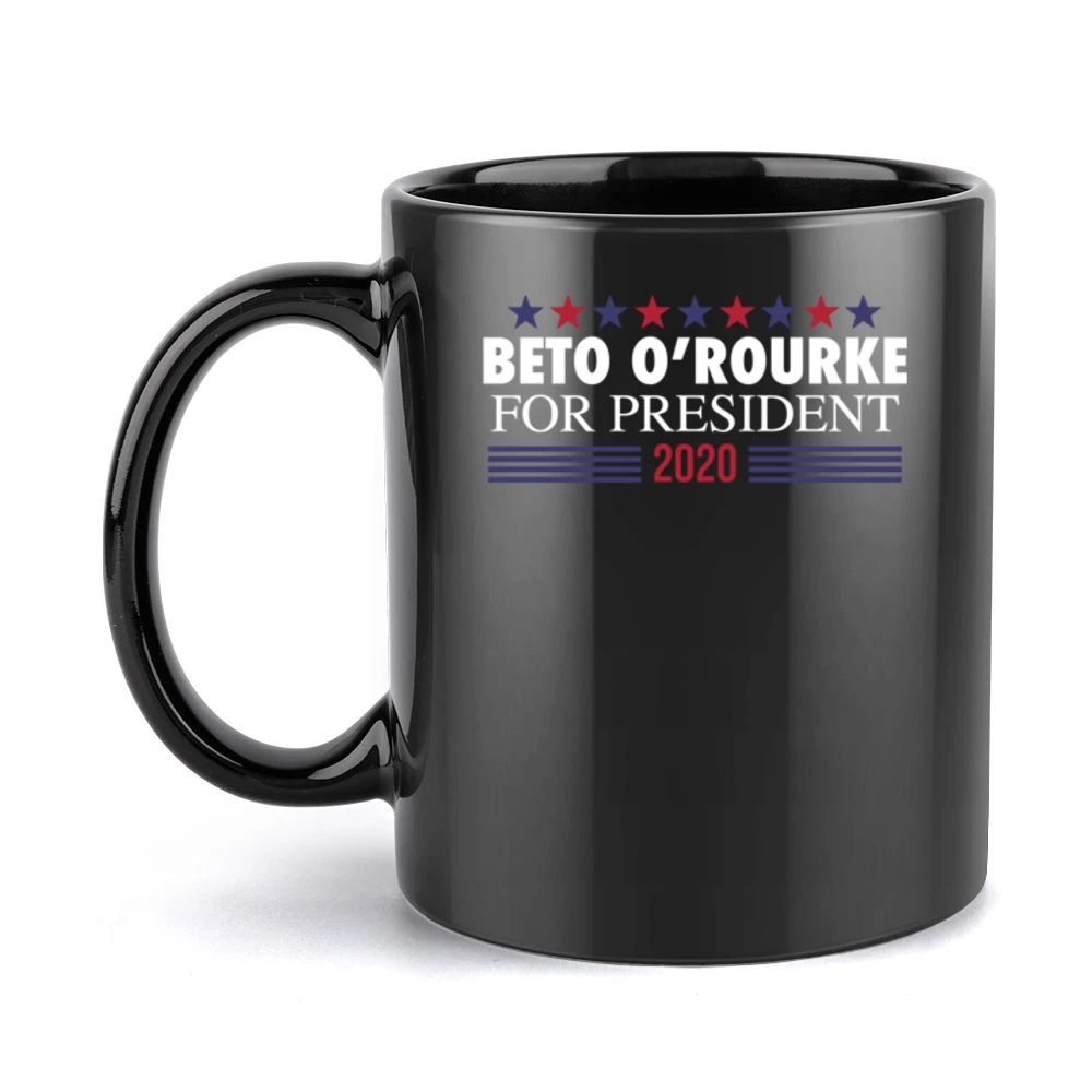 Beto O'rourke For President 2020 Democrat American Politics Black Mug