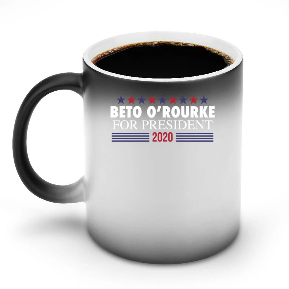 Beto O'rourke For President 2020 Democrat American Politics Discoloration Mug