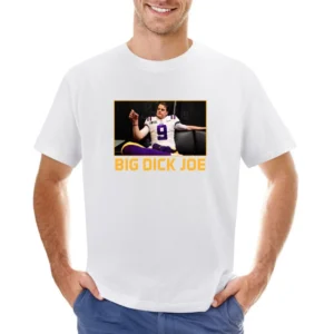 Big Dick Joe Burrow Lsu Champions Louisiana Football Sports Fan T Shir Asian Size Men T-Shirt