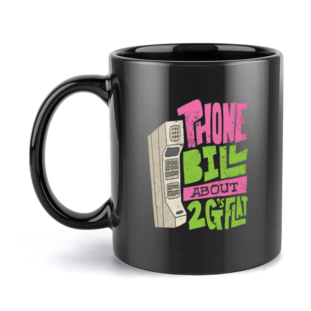Biggie 2G's Flat Tshirt Black Mug