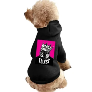 Biggie Illist Tshirt Pink Backround Pet Apparel Clothes