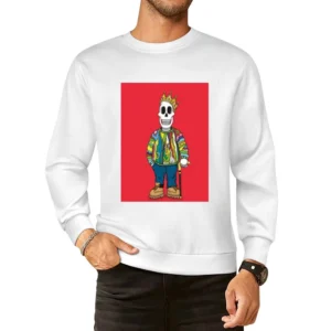 Biggie Juicy Skull Tshirt European Size Pullover Sweater