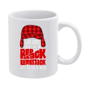 Biggie Lumberjack White Mug