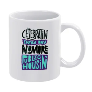 Biggie Smalls Celebratin Every Day No More Public Housin White Mug