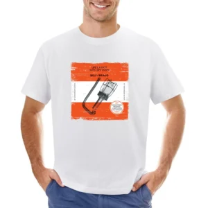 Billy Bragg Lifes A Riot With Spy Vs Spy Album Cover Distressed Image Asian Size Men T-Shirt
