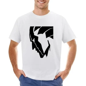 Black Stencil Zaraki kenpachi Gotei 13 captain 11th division soul soci Asian Size Men T-Shirt