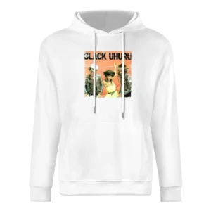 Black Uhuru Red Album Cover Distressed Image European Size Men Hoodie