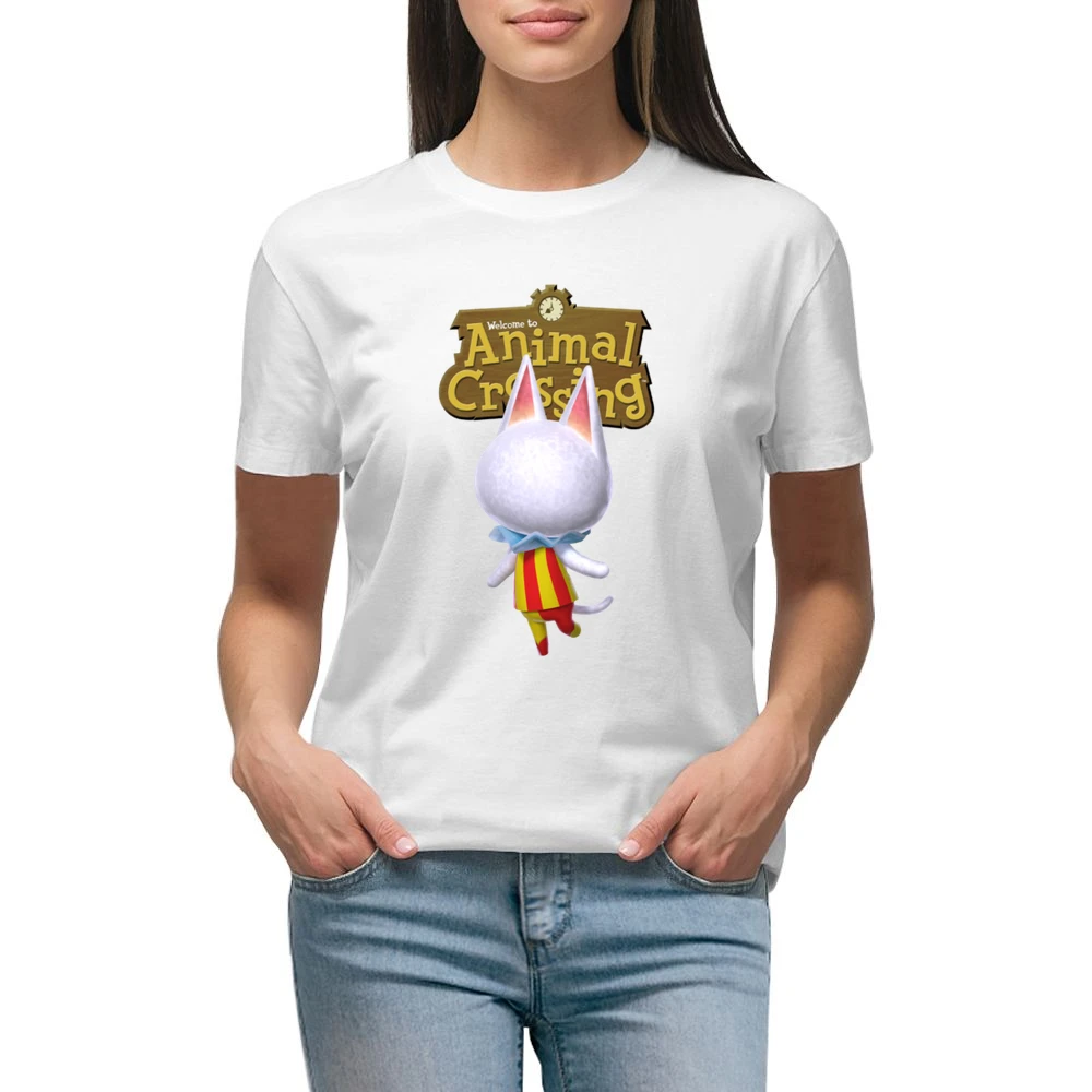 Blanca From Animal Crossing Nintendo Video Game Fan Premium Women Ladies T-shirt