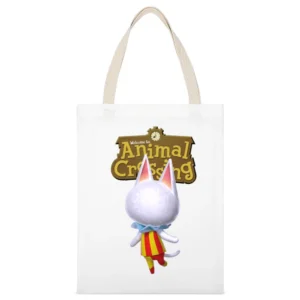 Blanca From Animal Crossing Nintendo Video Game Fan White Canvas Tote Shopping Bag