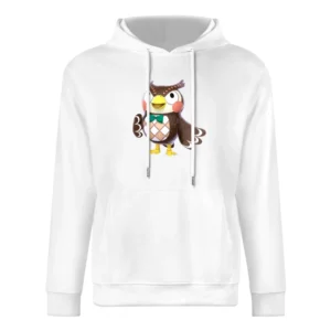 Blathers From Animal Crossing Nintendo Character Video Game European Size Men Hoodie
