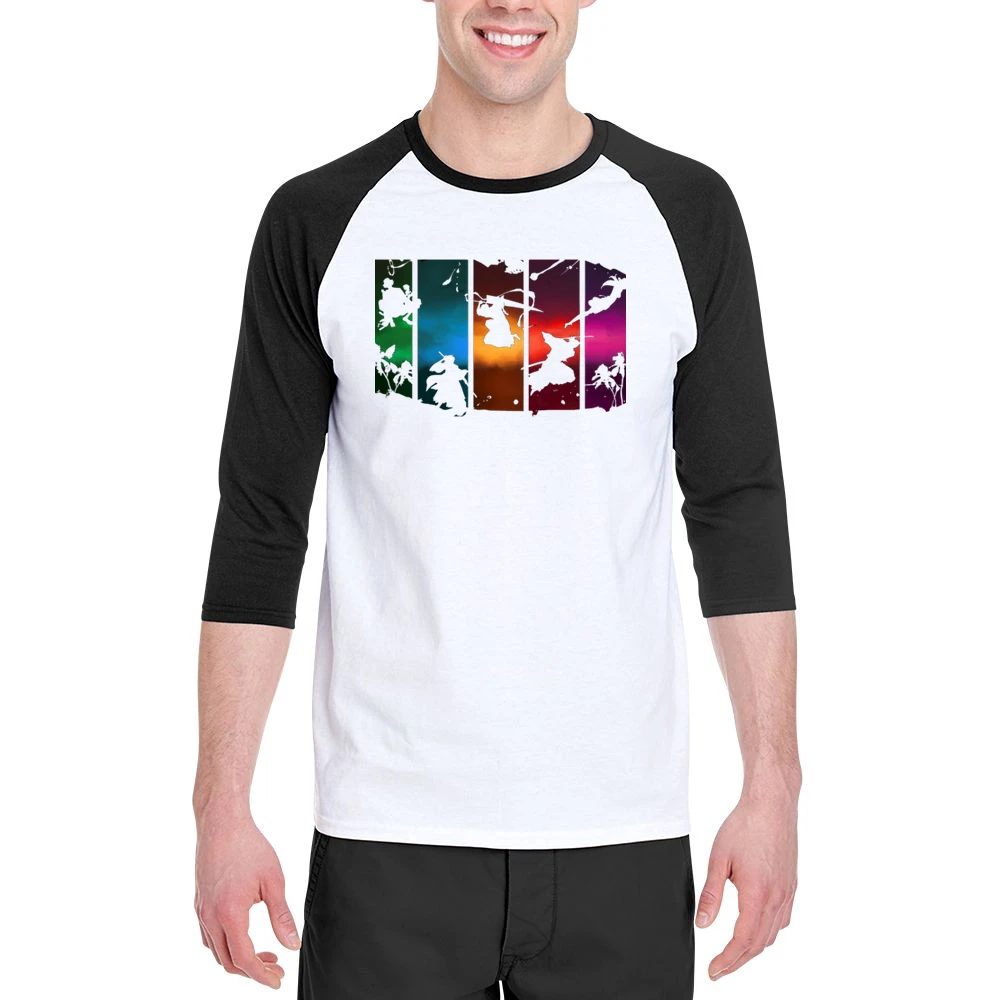 Bleach anime soul society tite kubo manga shinigami Men 3/4 Sleeve T-Shirt