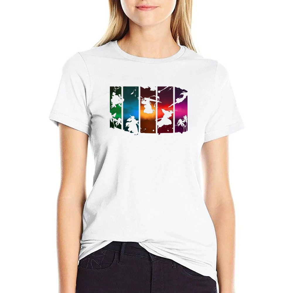 Bleach anime soul society tite kubo manga shinigami US Size Women Ladies T-shirt