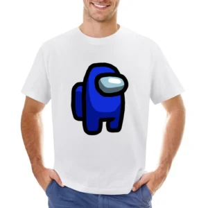 Blue Suspect Fun Video Game Fan Asian Size Men T-Shirt