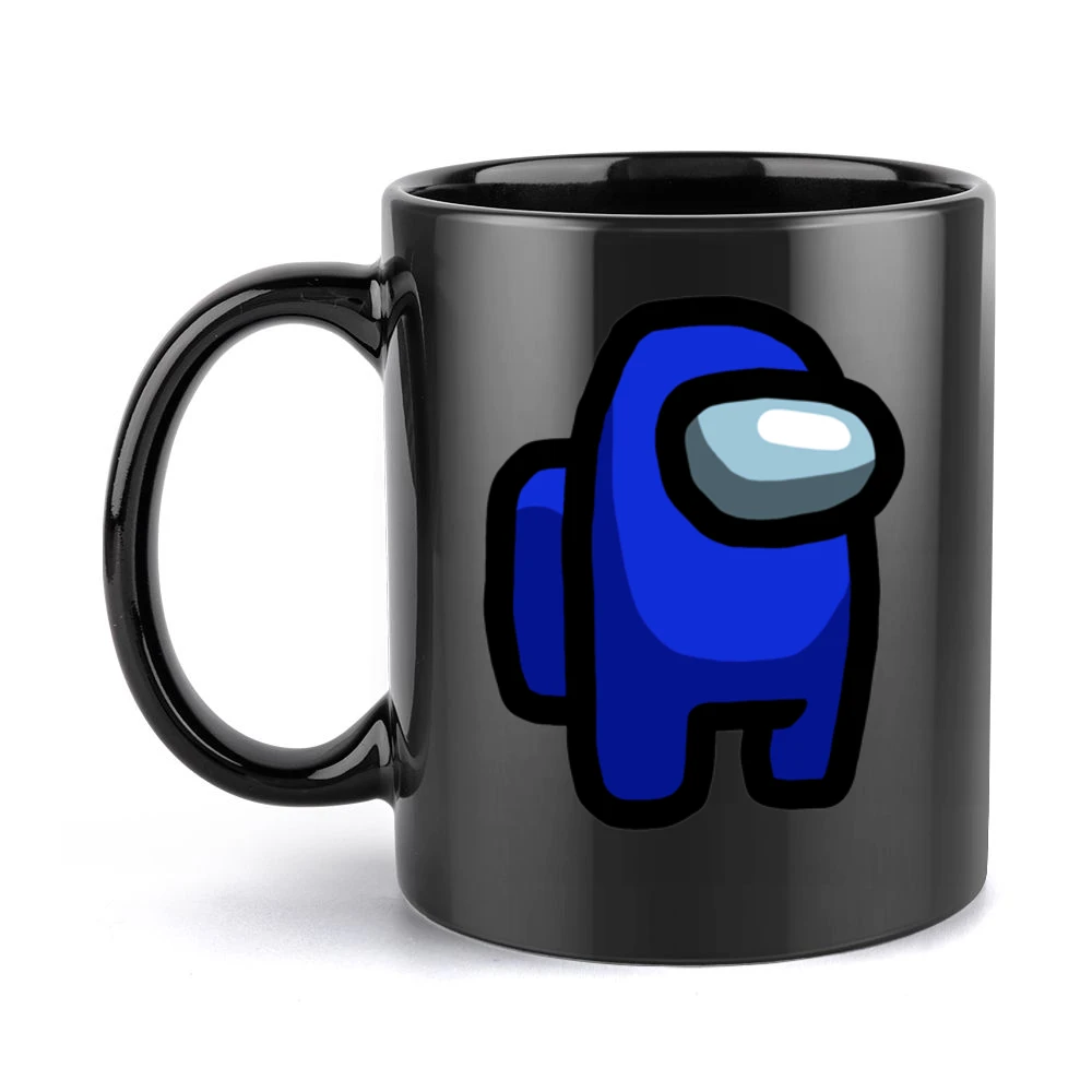 Blue Suspect Fun Video Game Fan Black Mug