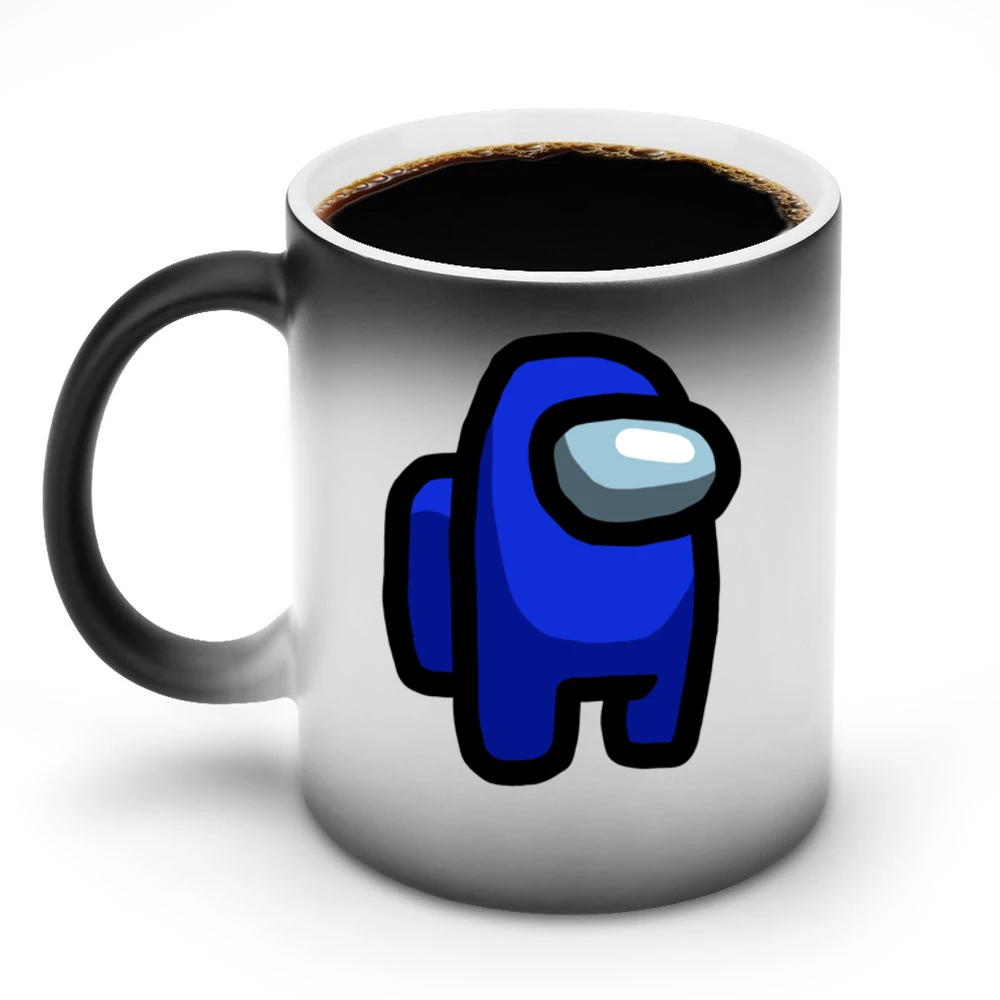 Blue Suspect Fun Video Game Fan Discoloration Mug
