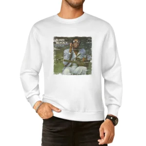 Bobby Womack Poet 2 Album Cover Distressed Image European Size Pullover Sweater