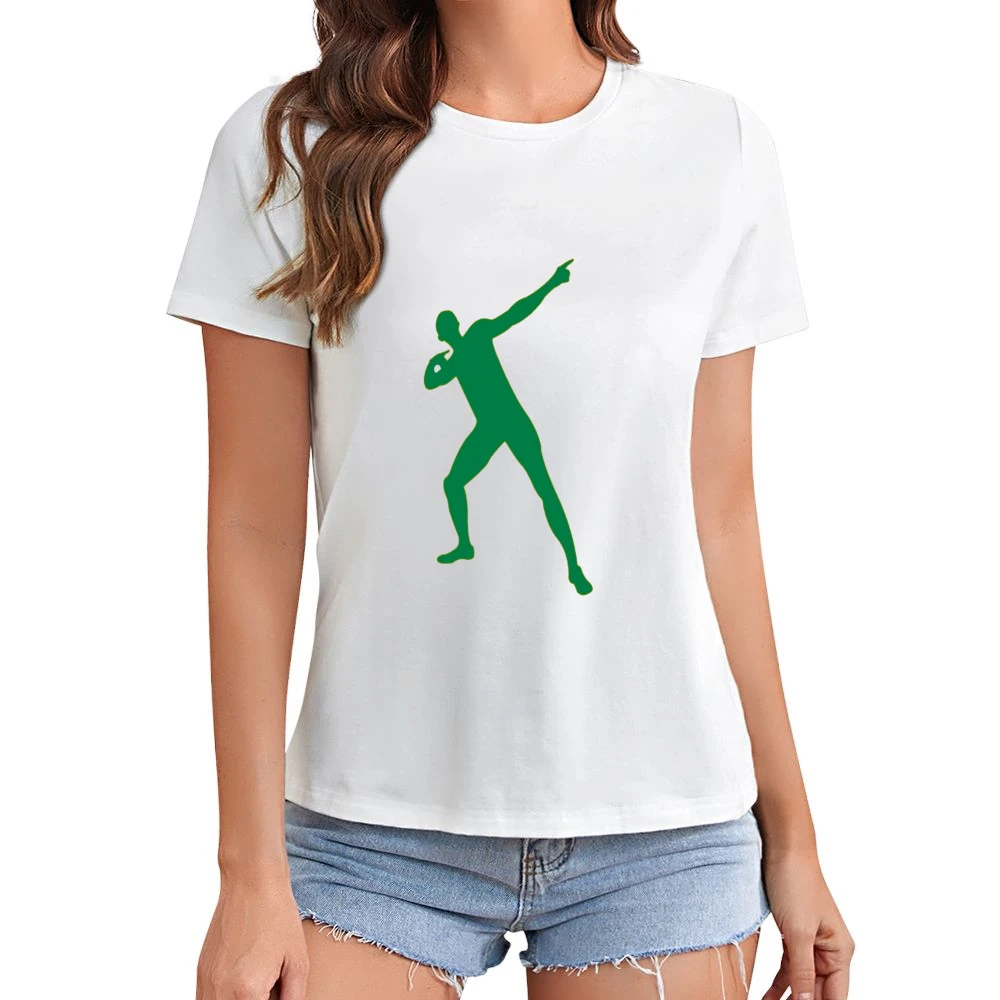 Bolt Pose Tshirt Asian Size Women Ladies T-shirt