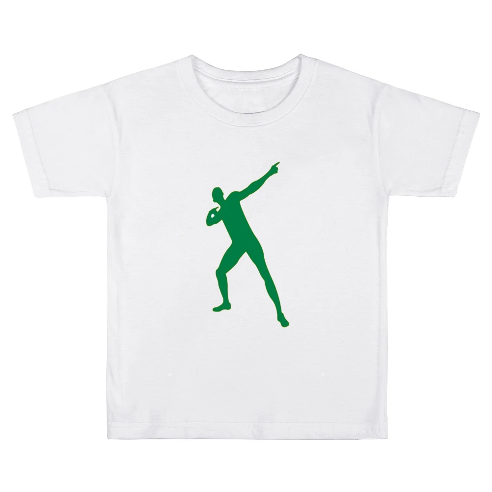 Bolt Pose Tshirt Kids Boys Girls T-Shirt
