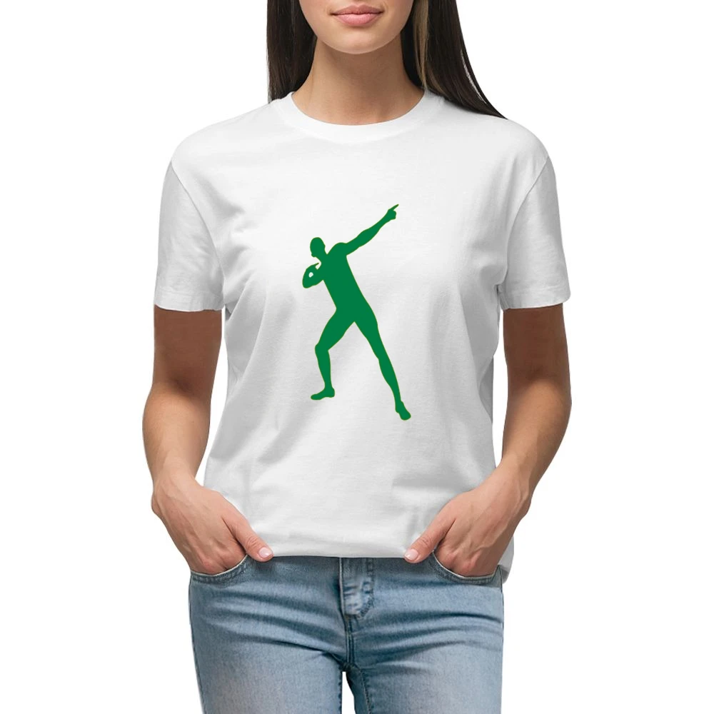 Bolt Pose Tshirt Premium Women Ladies T-shirt
