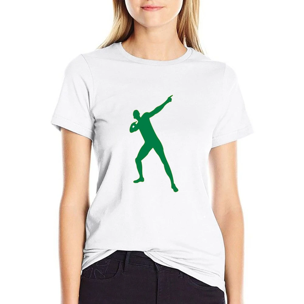 Bolt Pose Tshirt US Size Women Ladies T-shirt