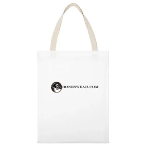 Boneswear logo tshirt2 White Canvas Tote Shopping Bag