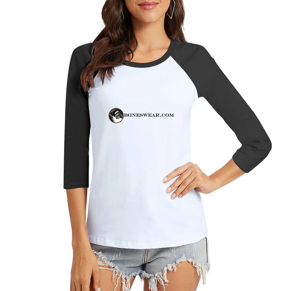 Boneswear logo tshirt2 Women Ladies 3-4 Sleeve T-Shirt
