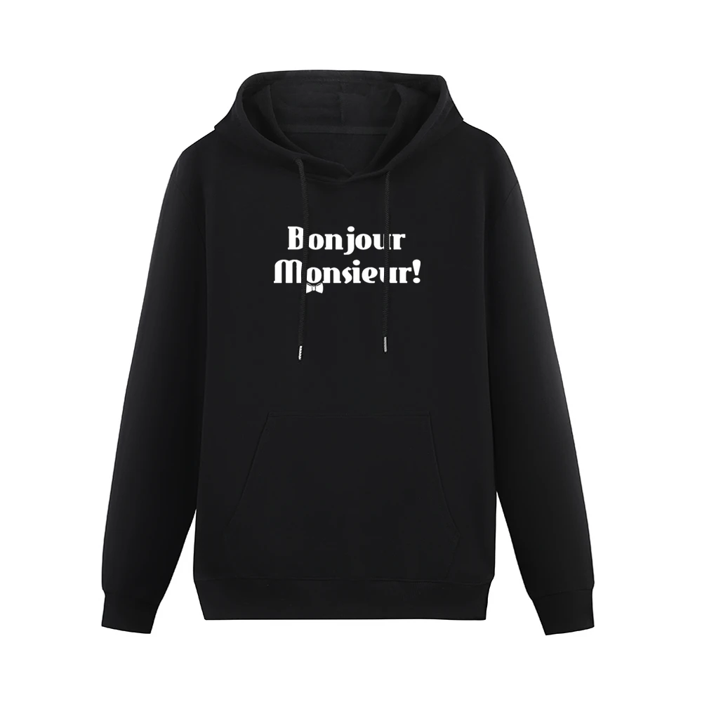 Bonjour Monsieur ! Good day Men Hoodie With Pocket