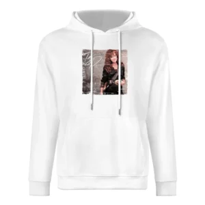 Bonnie Raitt Nick of Time Album Cover Distressed Image European Size Men Hoodie