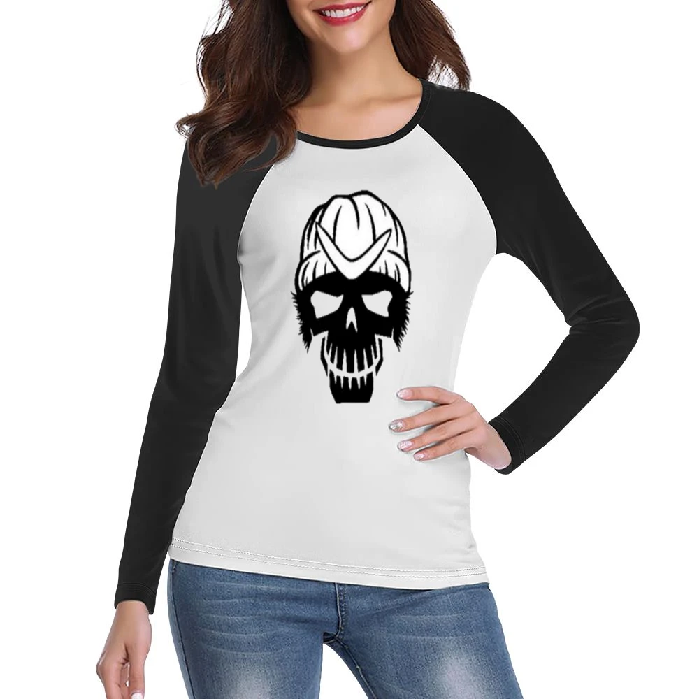 Boomerang Suicide Squad Tshirt Women Ladies Long Sleeve T-Shirt