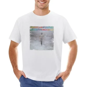 Bootsys Rubber Band Stretchin Out Album Cover Distressed Image Asian Size Men T-Shirt