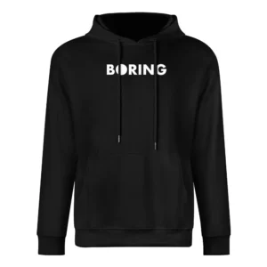Boring Company White Elon Musk Tunneling Infrastructure Tech European Size Men Hoodie