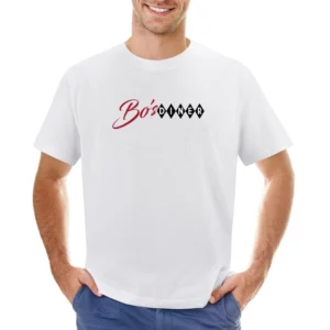 Bo's Diner Baby Driver Edgar Wright New Movie Asian Size Men T-Shirt